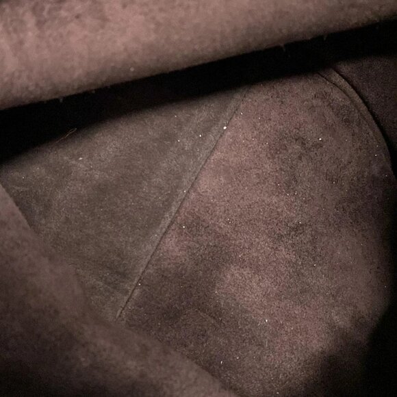 Auth Burberry - Light gray Leather Shoulder Bag - Picture 14 of 16